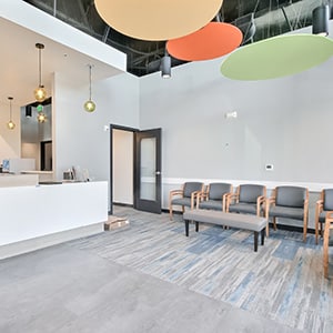 Waiting area Advanced Kids Dentistry in Burien, WA